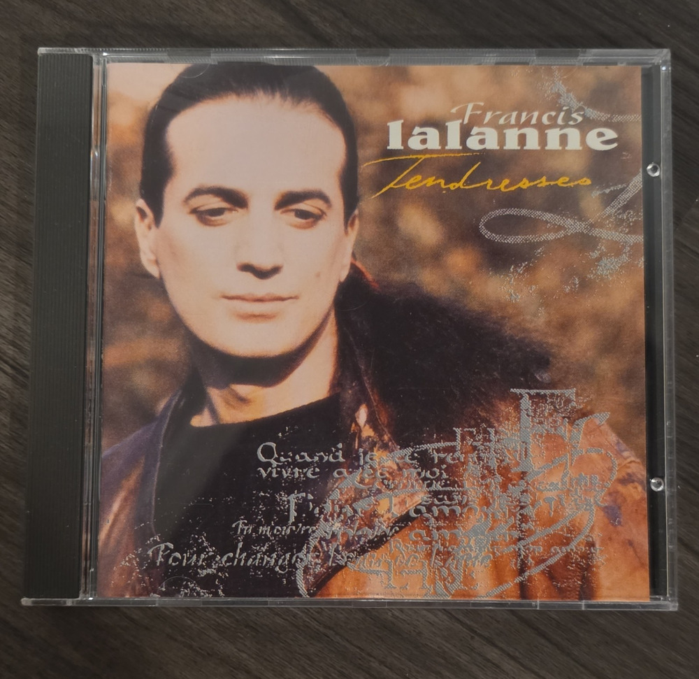 Francis Lalanne Tendresse CD 1992 Trema Pop Album Jewel Case